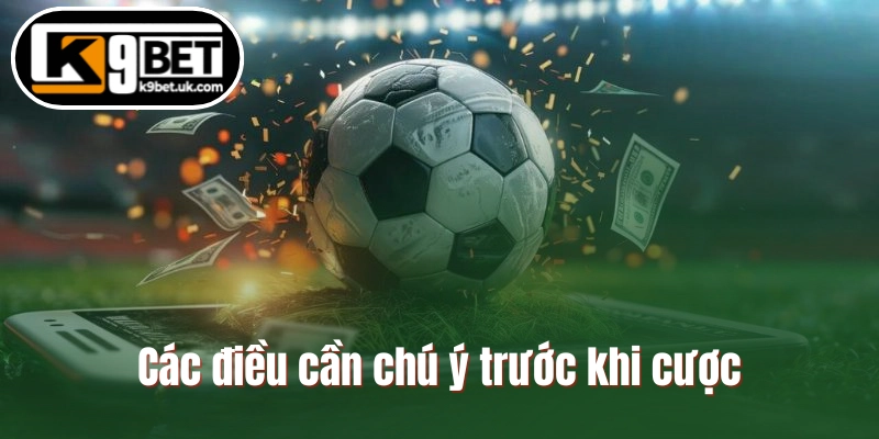 Các điều cần chú ý trước khi cược