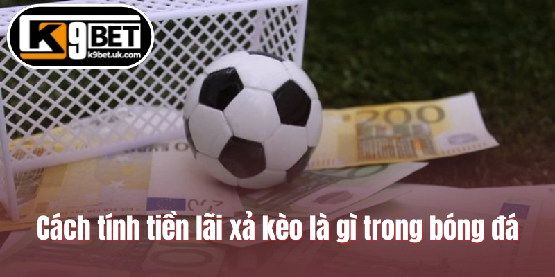 Cách tính tiền lãi xả kèo là gì trong bóng đá