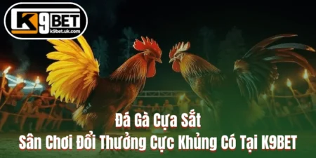 Đá Gà Cựa Sắt - Sân Chơi Đổi Thưởng Cực Khủng Có Tại K9BET